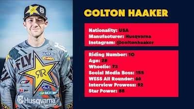 Colton Haaker, piloto del World Enduro Super Series 2018
