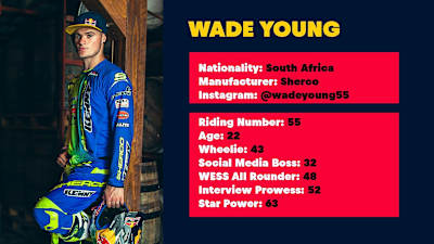Wade Young, piloto del World Enduro Super Series 2018