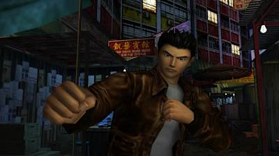 A screenshot from Shenmue 1