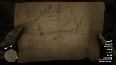 Go on a treasure hunt with this map