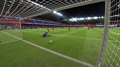 You earn additional points for shots on target as well as goals