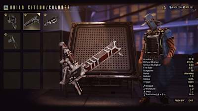 Zuud can craft weapons –&nbsp;you need three components for a kitgun