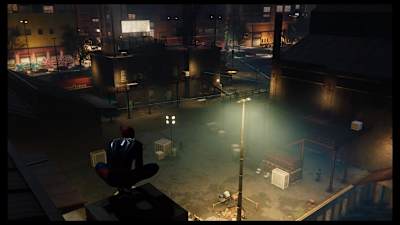 Stay off the ground and hidden in the shadows