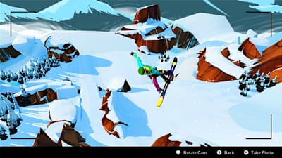 A screenshot from Snowboarding the Next Phase for Nintendo Switch.