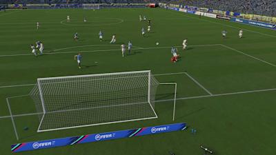 Square it for a sweaty goal