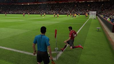 Juan Mata takes a great corner in FIFA 19