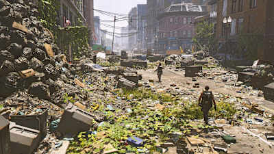 Screenshot of a squad in the video game The Division 2.