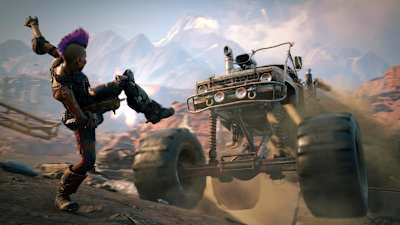 Screenshot of the Goon Squad in Rage 2