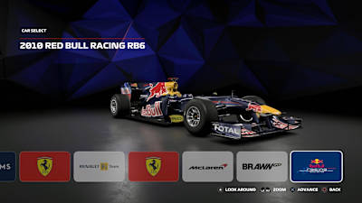 F1 2019 Red Bull RB6 Classic Car