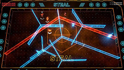 Screenshot of the video game Laser League.