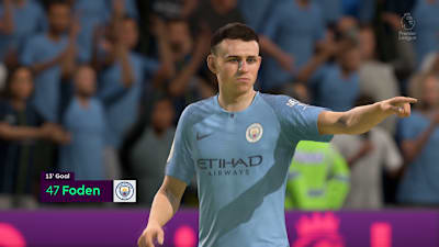 Foden boasts superb agility, balance and short passing stats in FIFA 19