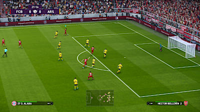 The new camera offers a fantastic view of the pitch