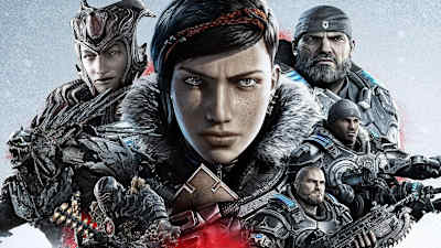 Gears 5 cover artwork.