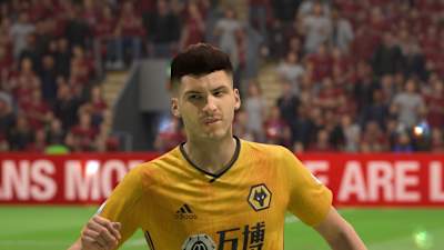 Rúben Vinagre en FIFA 20.