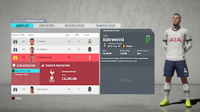 Toby Alderweireld is another excellent option at the back