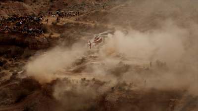 After his crash, Basagoitia was airlifted to St. George, where he underwent 10 hours of surgery.