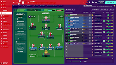 Ajax, always a good choice for Football Manager 2020