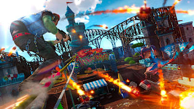 Sunset Overdrive is video game thrash metal, and it never lets up
