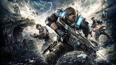Artwork from the game Gears of War 4.