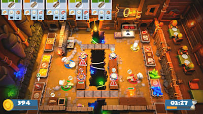 Captura de pantalla de Overcooked 2.