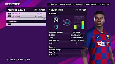 Moussa Wagué is trying to break in, but at Barcelona, it's tough