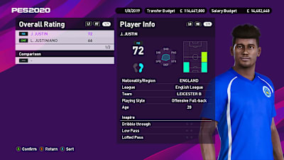 Um dos melhores talentos sub-21 da Inglaterra, James Justin tem potencial