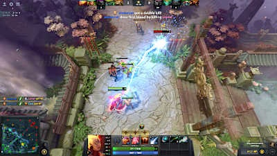 A screenshot from Dota 2.