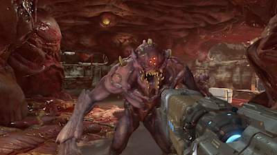 Captura de pantalla de Doom Eternal.