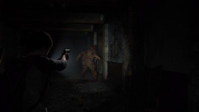 Young Ellie fights a boomer in The Last of Us Part 2