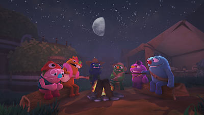 Captura de pantalla de Bugsnax.