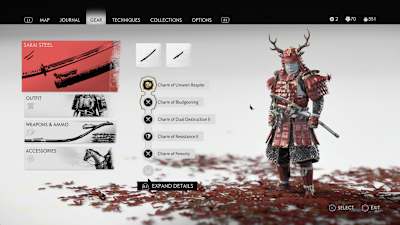 Saber qué encantamientos equipar y qué técnicas aprender marcará una gran diferencia en cómo jugar a Ghost of Tsushima