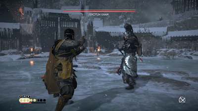 Khota Khan fights with dishonour, but you Jin won't be deterred