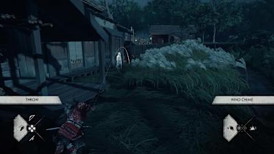 Captura de pantalla de Ghost of Tsushima.