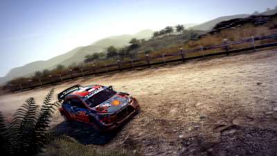 A screenshot of Rally New Zealand from WRC 9.