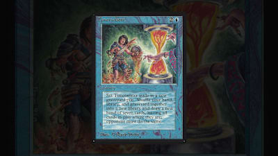 Die Magic-Karte Timetwister