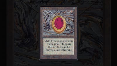 Die Magic-Karte Mox Ruby