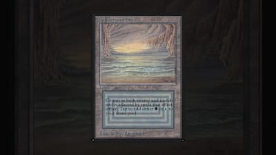 Die Magic-Karte Underground Sea