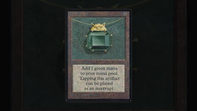 Eine Abbildung der Magic-Karte Mox Emerald