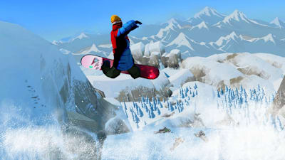 A screenshot from Snowboarding The Fourth Phase.
