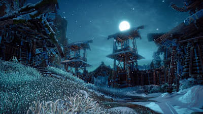 Nighttime at Mother's Heart