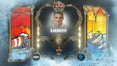 Liereyy ist der Champion von Red Bull Wololo IV