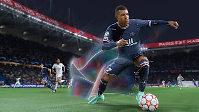 FIFA 22 in play screen
