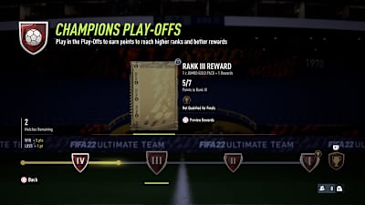 Champions play-offs EA Sports screenshot