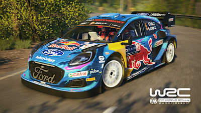 Red Bull sporcusu Ott Tänak'ın Ford Puma Rally1'i