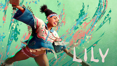 Artwork of the character Lily in Street Fighter 6.