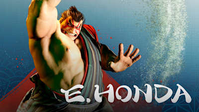 Artwork for E. Honda in Street Fighter 6.