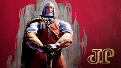 Artwork for the character JP in Street Fighter 6.