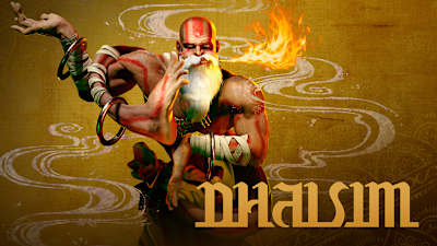 Artwork of Dhalsim in Street Fighter 6.