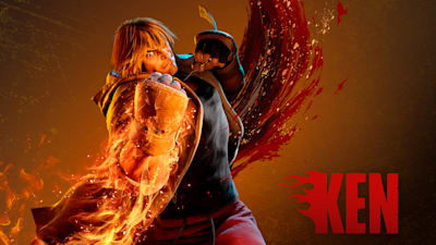 Ken artwork in Street Fighter 6.