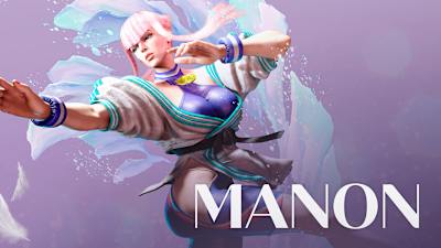 Artwork of the character Manon in Street Fighter 6.